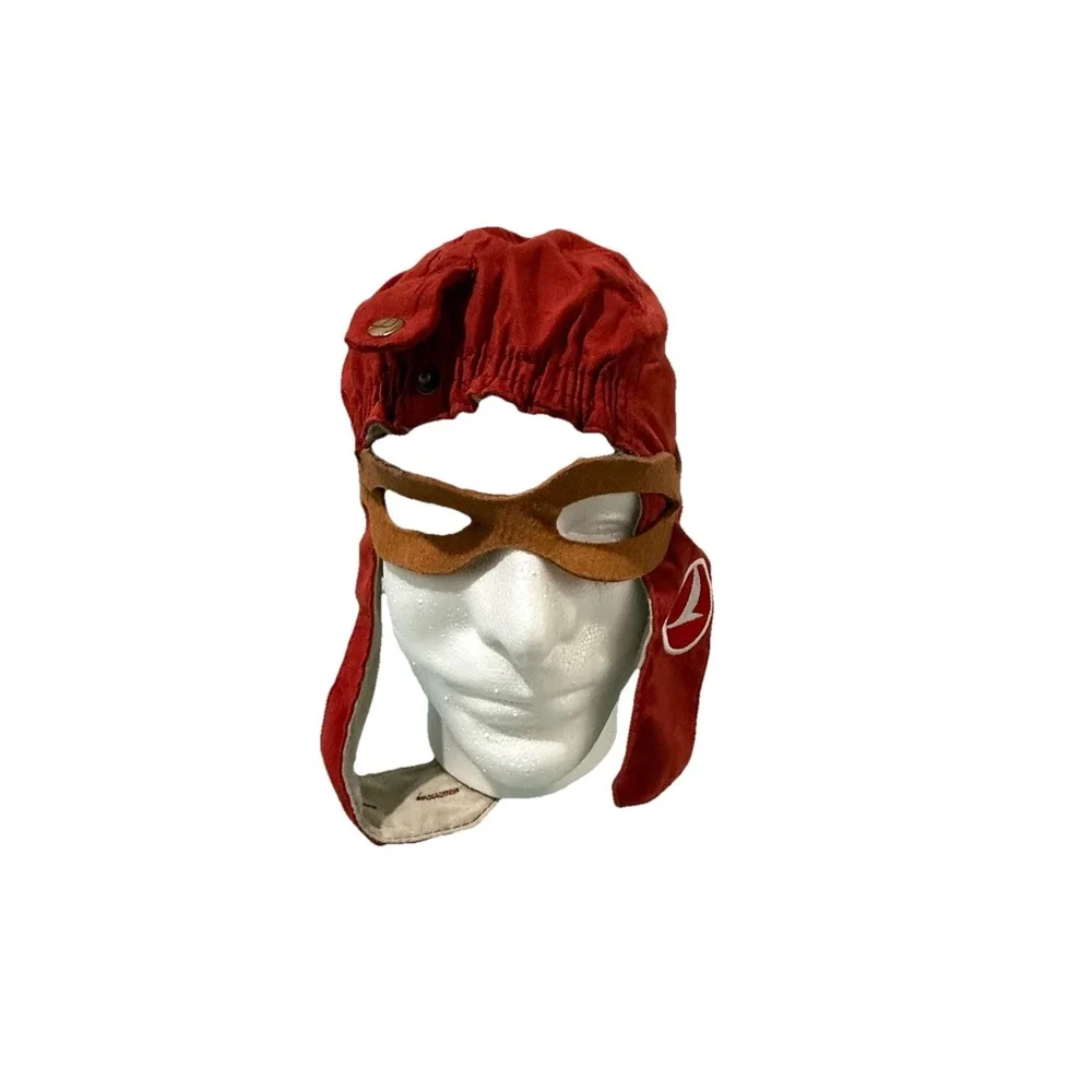 TURKISH AIRLINES KIDS PILOT‎ AVIATOR HAT CAP SIZE 55CM AGE 3-12 WITH GOGGLES